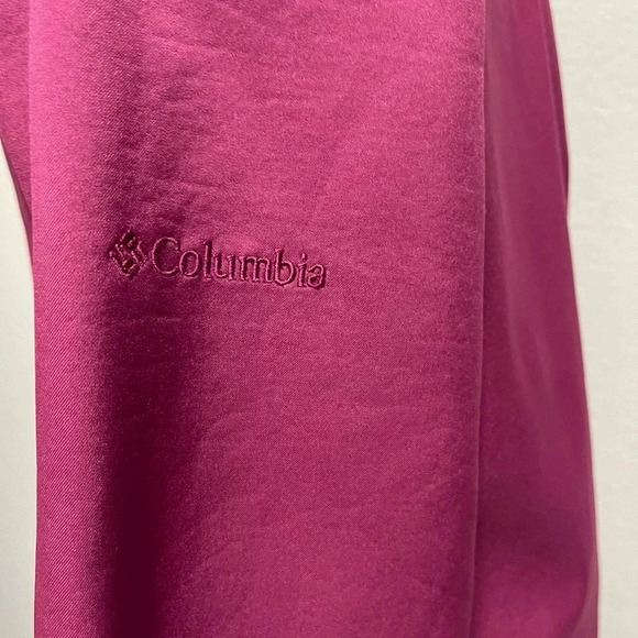 Columbia Women's Purple Full-Zip Soft-Shell Fleece-Lined Jacket - Size Small - Picture 5 of 8